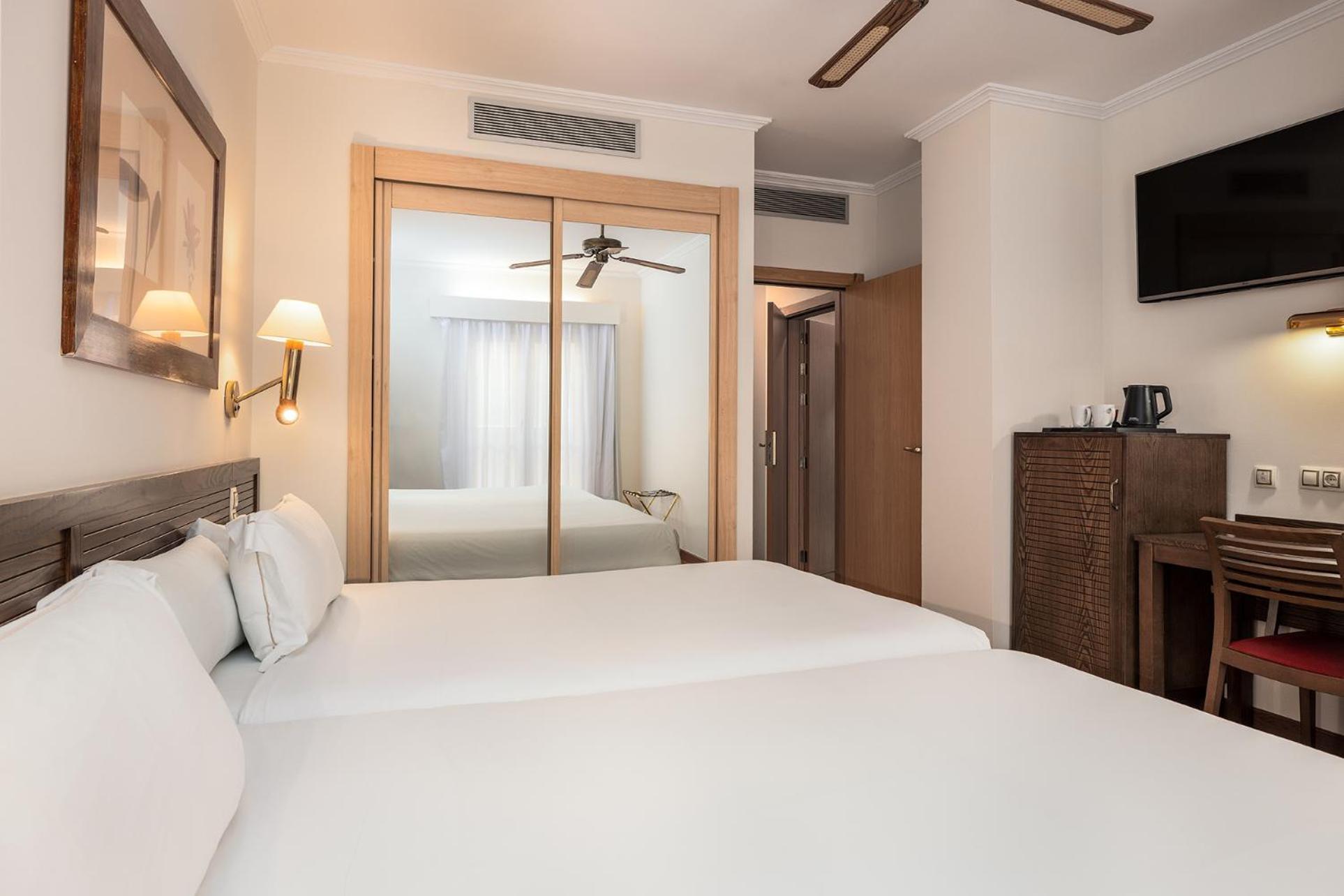 Two Connecting Double Rooms